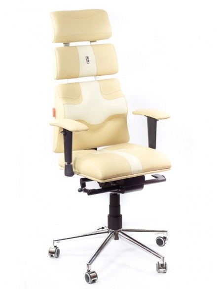 Кресло для оператора, ортопедическое Kulik System Pyramid бежево-песочное