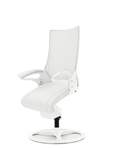 Кресло Okamura Leopard, роботизированное на круглой базе