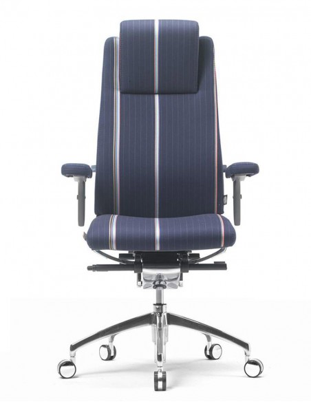 Кресло SITIA BLACK OR WHITE HIGH BACK для руководителя, тканевое