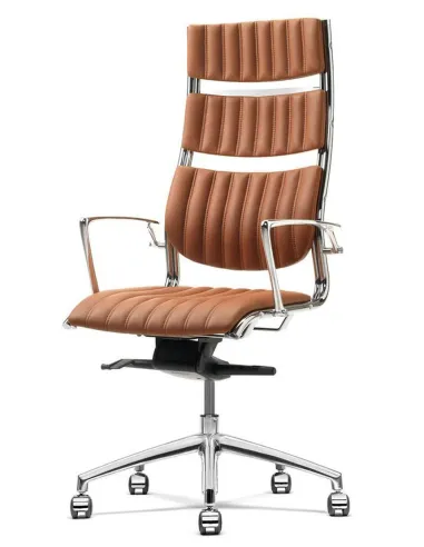 Кресло SITIA HAVANA (мод. HAVAI) для руководителя, кожаное
