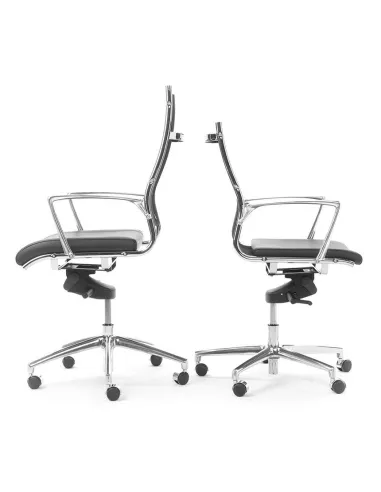 Кресло SITIA HAVANA MID BACK, кожаное