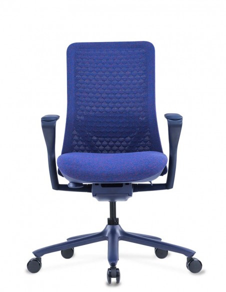 Кресло KRESLALUX POLY PURPLE BLUE, тканевое, фиолетовый