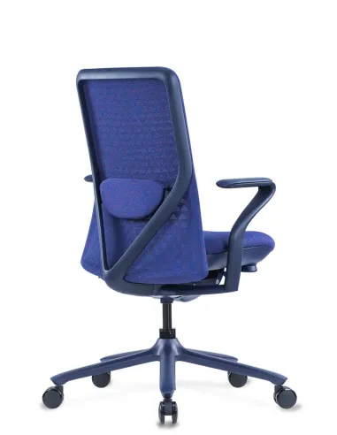 Кресло KRESLALUX POLY PURPLE BLUE, тканевое, фиолетовый