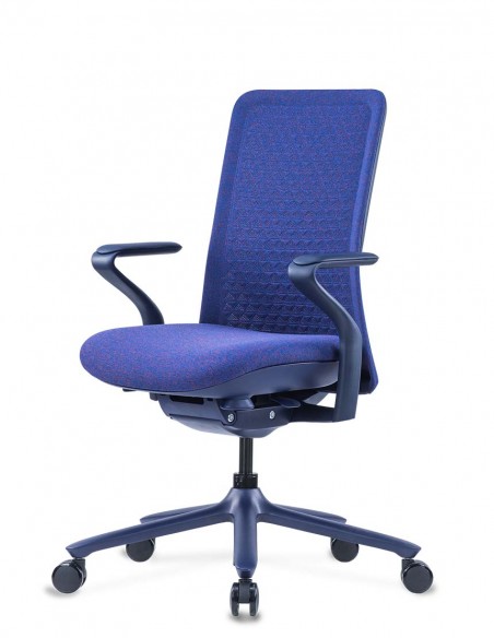 Кресло KRESLALUX PURPLE BLUE, тканевое, фиолетовый