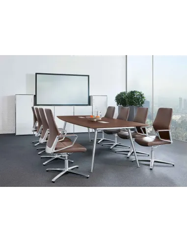 Кресло ZÜCO SIGNO SG 611, кожаное, для конференций