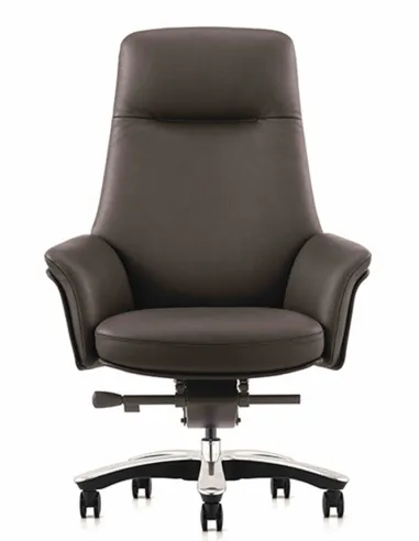 Кресло руководителя A2018, кожаное, мягкое