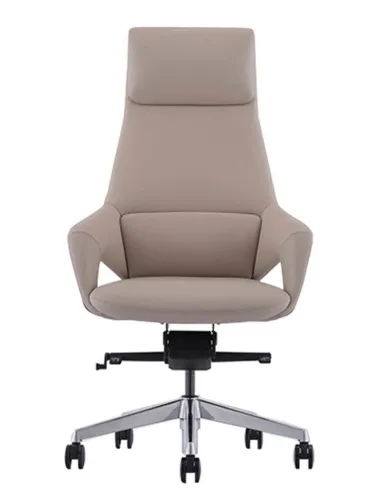 Кресло руководителя FK005, кожаное, классическое, бежевое - купить в Киеве, Днепре, Харькове, Одессе, Виннице, Львове