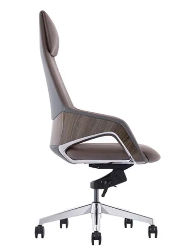 Кресло руководителя FK005, кожаное, классическое, бежевое - купить в Киеве, Днепре, Харькове, Одессе, Виннице, Львове