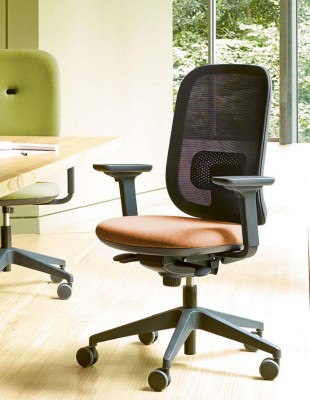 Кресло SOKOA ALAIA R (IR764), для оператора, спинка сетка 2