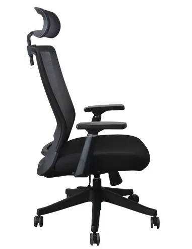 Крісло KRESLALUX OPTI-ON BLACK, для оператора