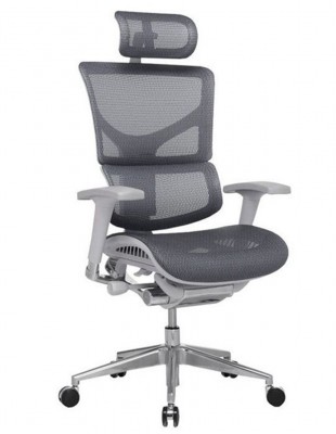 Крісло Expert Sail (HSAM01-G) для керівника, ергономічне, колір сірий