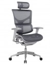 Кресло EXPERT SAIL (HSAM01-G) для руководителя, эргономичное, цвет серый
