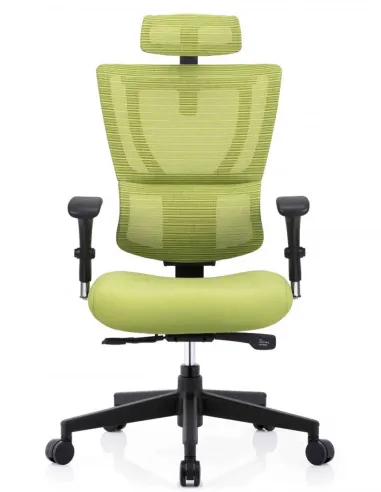 Кресло MIRUS-IOO BUDGET, эргономичное, салатовый цвет