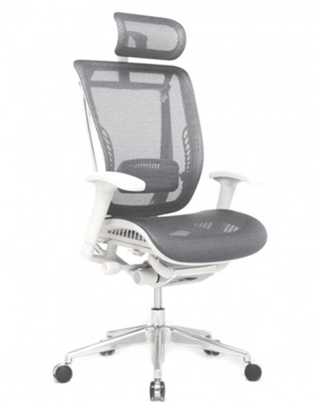 Кресло EXPERT SPRING (HSPM01-G) для руководителя, эргономичное, цвет серый