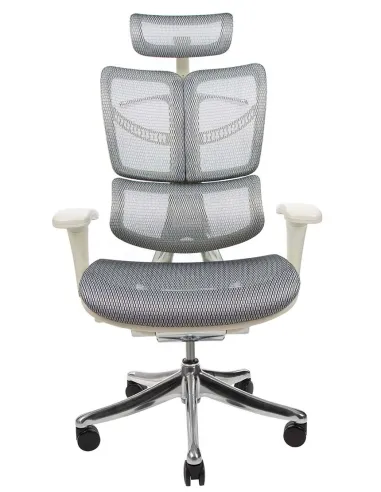 Кресло EXPERT FLY (HFYM01-G) для руководителя, ортопедическое, цвет серый