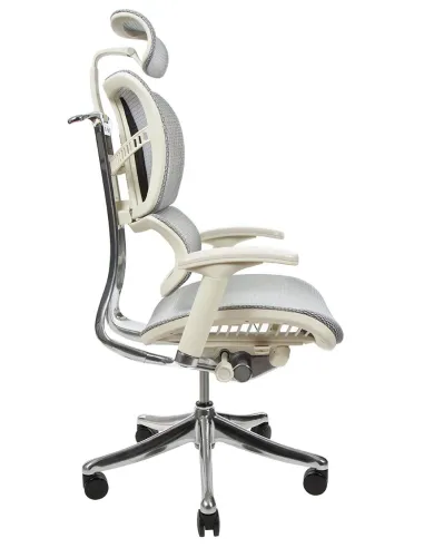 Кресло EXPERT FLY (HFYM01-G) для руководителя, ортопедическое, цвет серый