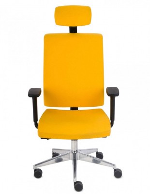 Кресло GROSPOL LEVEL BT HD CHROME для оператора 2