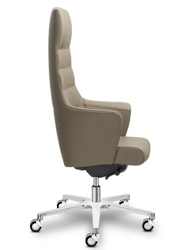 Кресло SITLAND OF COURSE для руководителя, кожаное