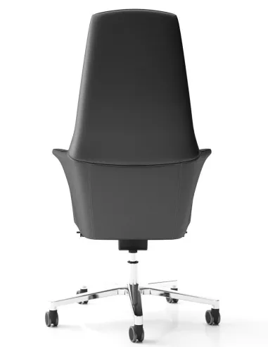 Кресло SITLAND OF COURSE для руководителя, кожа черного цвета