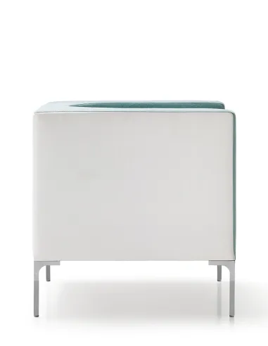 Лаундж кресло QUINTI SEDUTE HUB, тканевое, на ножках