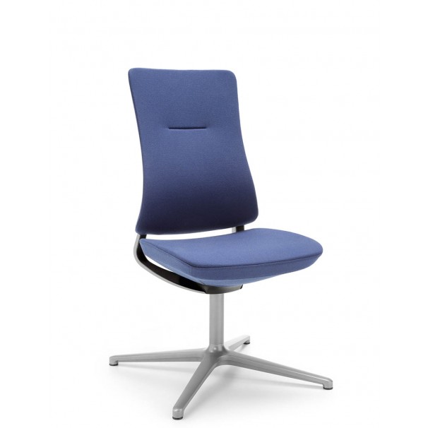 Кресло PROFIM VIOLLE (130F) GRAPHITE, для переговоров, посетителей, купить конференционные кресла без подлокотников