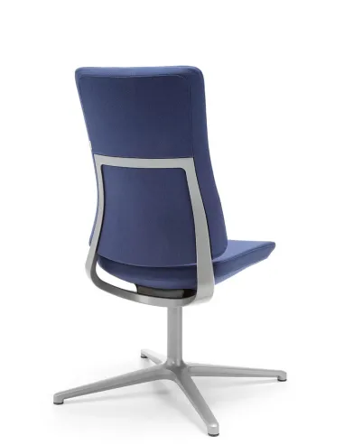 Кресло PROFIM VIOLLE (130F) GRAPHITE, для переговоров, посетителей, купить конференционные кресла без подлокотников