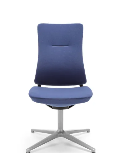 Кресло PROFIM VIOLLE (130F) GRAPHITE, для переговоров, посетителей, купить конференционные кресла без подлокотников