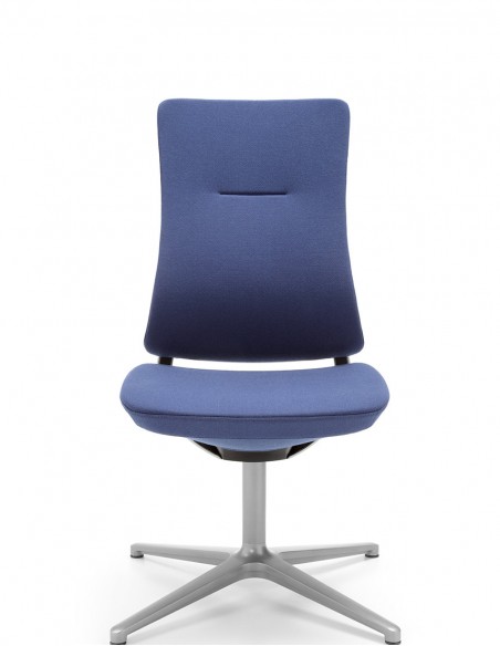 Кресло PROFIM VIOLLE (130F) GRAPHITE, для переговоров, посетителей, купить конференционные кресла без подлокотников