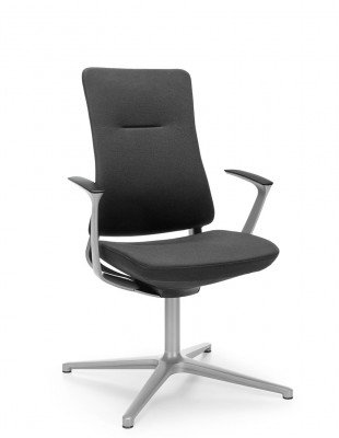 Кресло PROFIM VIOLLE (130F PU) GRAPHITE, для конференций