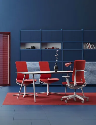 Кресло PROFIM VIOLLE (130F) GRAPHITE, для переговоров, посетителей, купить конференционные кресла без подлокотников