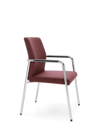 Кресло посетителя PROFIM ACOS PRO 30H CHROME, тканевое