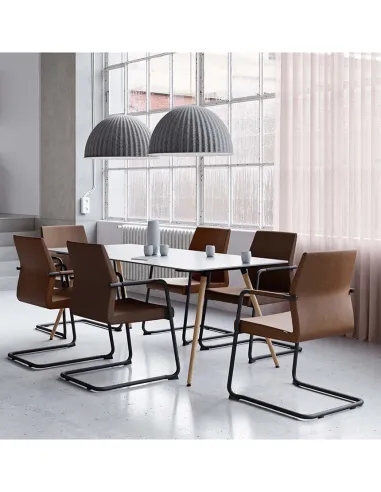 Кресло посетителя PROFIM ACOS PRO 30H CHROME, тканевое