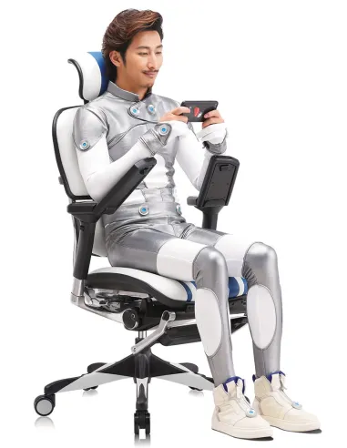 Кресло компьютерное ERGOHUMAN ELITE GAMING MARS (M-EHPE-AB-HAL-MLBL), эргономичное - цена Киев, Харьков, Днепр, Одесса, Львов