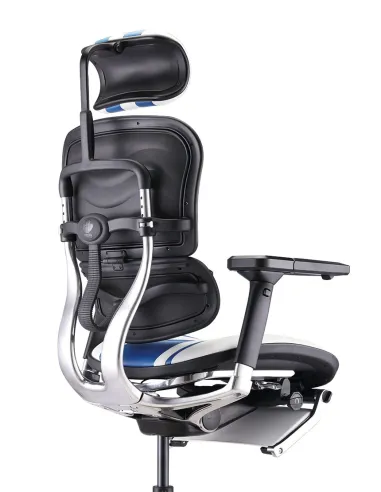 Кресло компьютерное ERGOHUMAN ELITE GAMING MARS (M-EHPE-AB-HAL-MLBL), эргономичное - цена Киев, Харьков, Днепр, Одесса, Львов