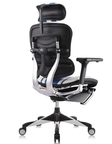 Кресло компьютерное ERGOHUMAN ELITE GAMING MARS (M-EHPE-AB-HAL-MLBL), эргономичное - цена Киев, Харьков, Днепр, Одесса, Львов