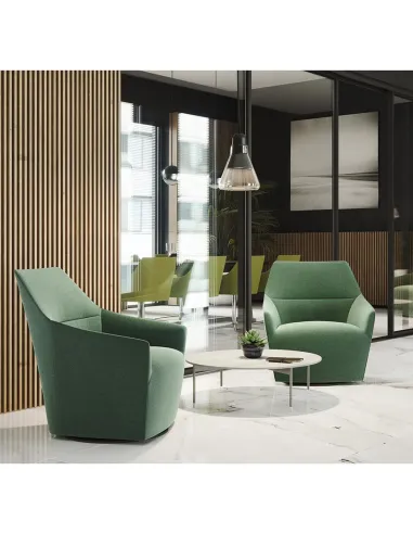 Мягкое лаундж кресло PROFIM CHIC 10FUS, тканевое