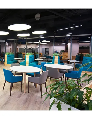 Кресло PROFIM CHIC 20HW, мягкое, на деревянных ножках