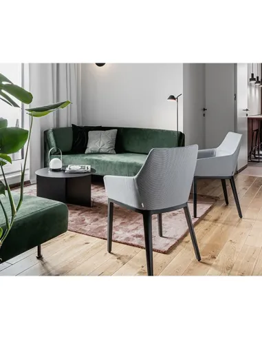 Кресло PROFIM CHIC 20HW, мягкое, на деревянных ножках