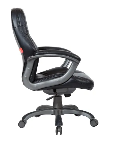 Кресло для руководителя PART-COM Флорида-2, черное, усиленное (до 250 кг)