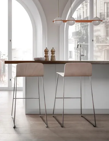 Кресло PROFIM COM K12CV CHROME, барное, белое - цена Киев, Харьков, Львов, Одеса, Днепр, Винница, Ужгород, Запорожье