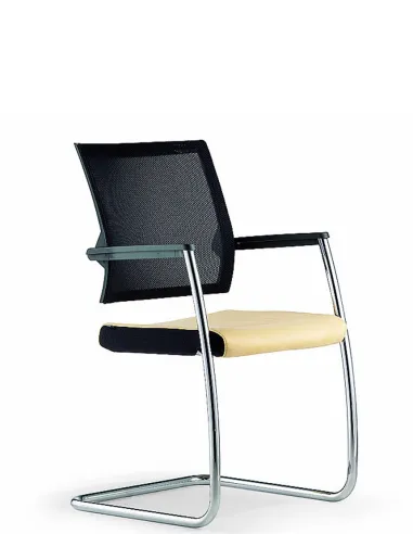 Кресло KLOBER DUERA DUE46, для посетителей, на полозьях