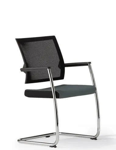 Кресло KLOBER DUERA DUE46, для посетителей, на полозьях