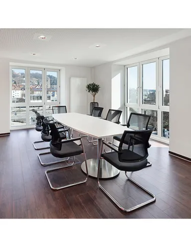 Кресло KLOBER DUERA DUE46, для посетителей, на полозьях