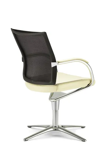 Кресло KLOBER ORBIT NETWORK ORB80, для переговоров, кожаное сиденье