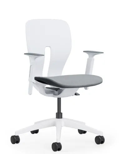 Кресло KLOBER LIM PURE, для оператора, белый корпус - цена Киев, Днепр, Одесса, Львов, Харьков