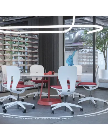 Кресло KLOBER LIM PURE, для оператора, белый корпус - цена Киев, Днепр, Одесса, Львов, Харьков