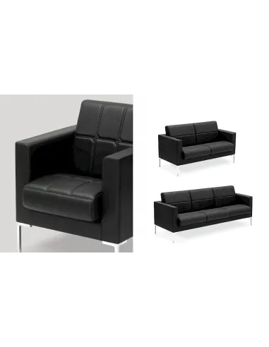 Кресло SITLAND MATRIX ARMCHAIR, кожаное, для посетителей - цена Киев, Харьков, Днепр, Одесса, Львов, Запорожье, Черновцы