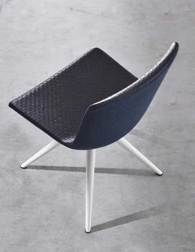 Кресло SITLAND MILOS, тканевое, конференц, фиксированная база, Италия - цена Киев, Харьков, Днепр, Одесса, Львов, Запорожье