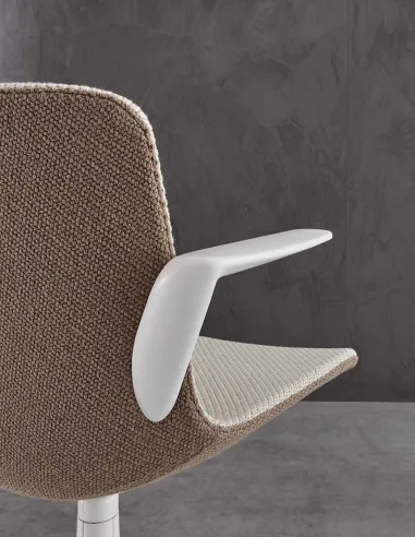 Кресло SITLAND MILOS, тканевое, конференц, фиксированная база