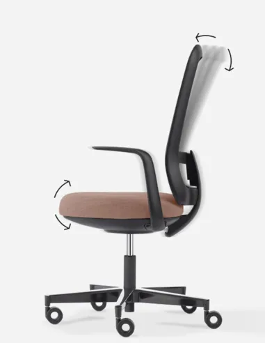 Кресло SITLAND SKATE, эргономичное, для активного сидения, для оператора